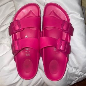 Hot Pink Birkenstock Arizona
